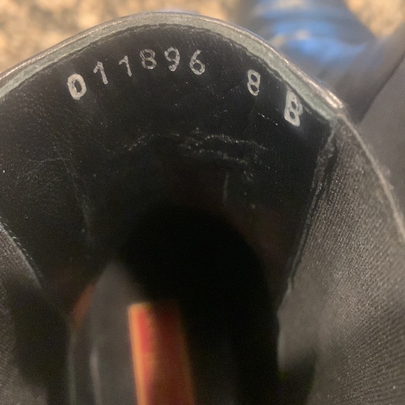 Cole Haan - made in Italy black leather boots with 1 inch heel. Size 8 - Picture 5 of 12